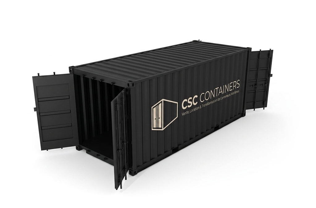 Container 20 pieds Dry Double Door